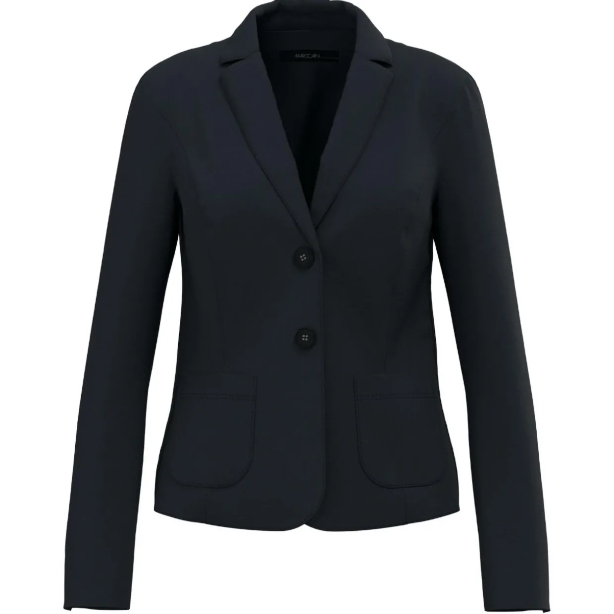 Blazer mit aufgesetzten Taschen