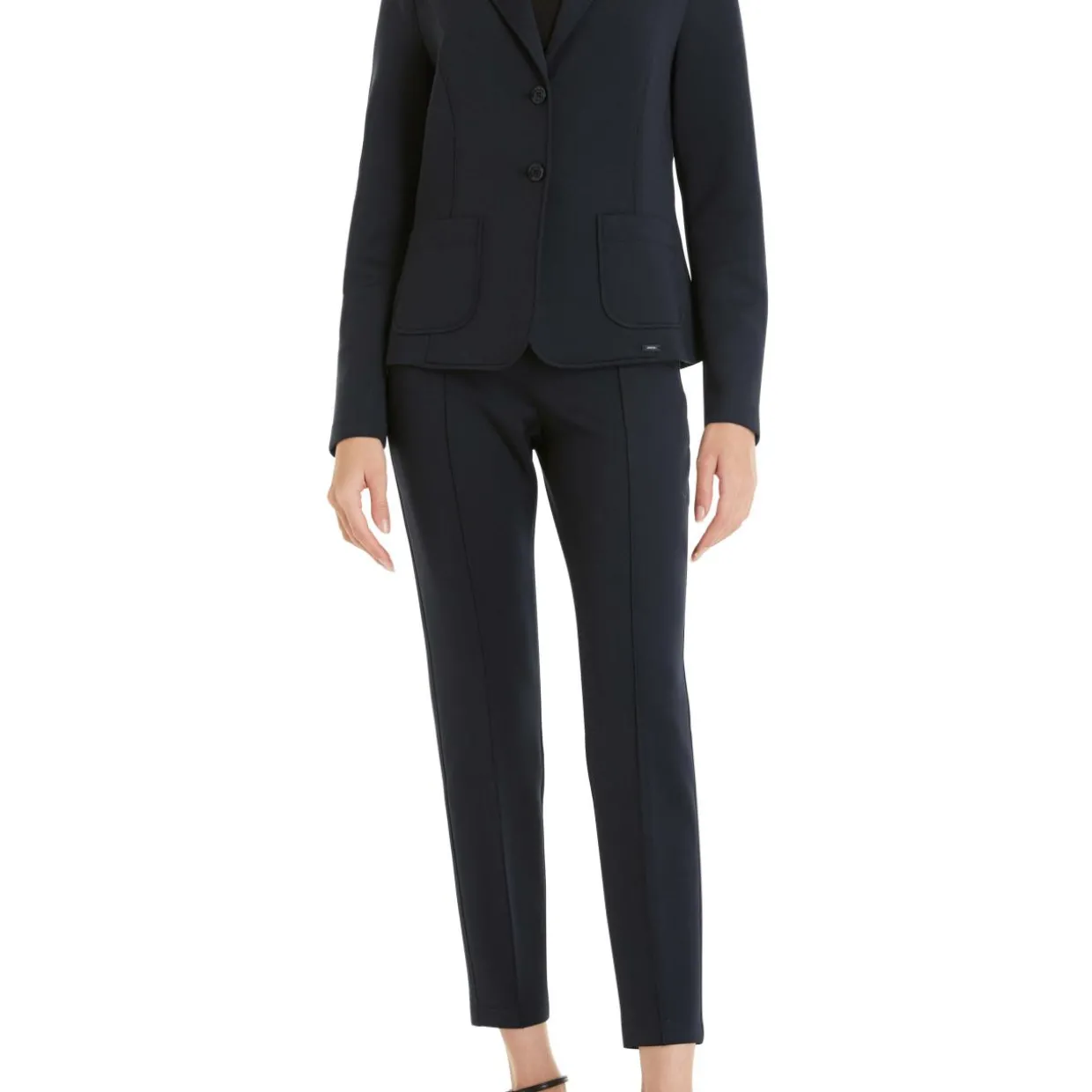Blazer mit aufgesetzten Taschen