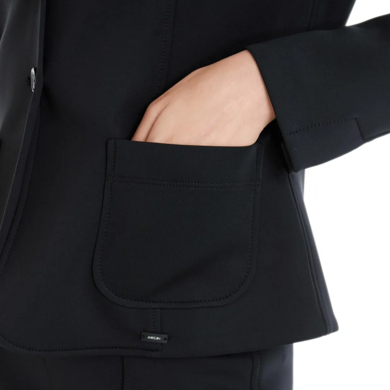 Blazer mit aufgesetzten Taschen