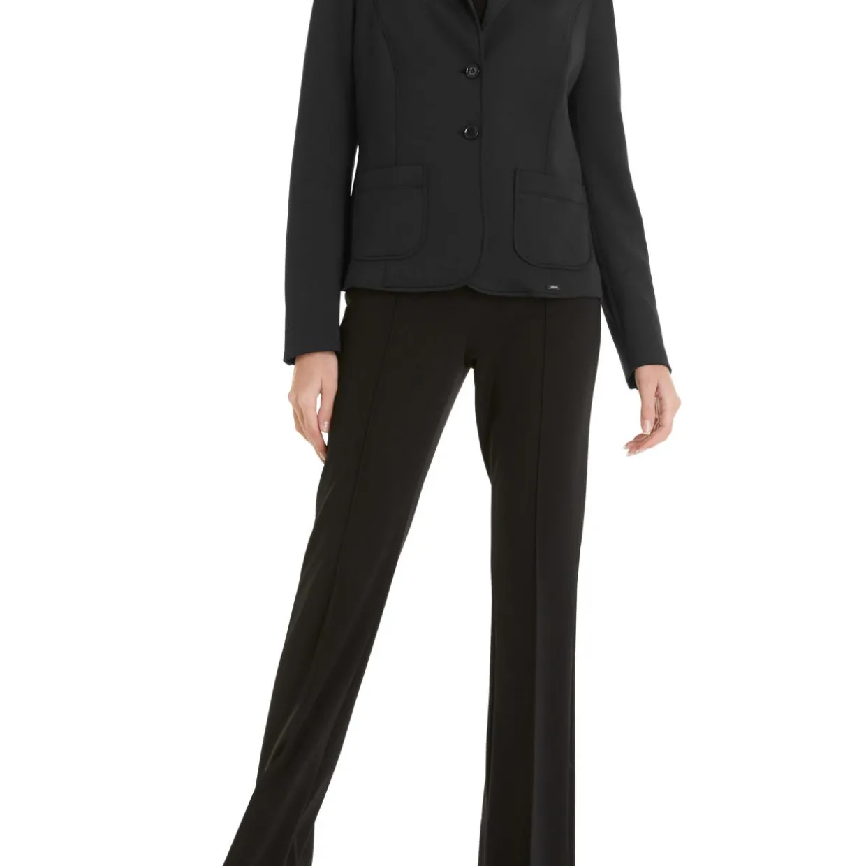 Blazer mit aufgesetzten Taschen