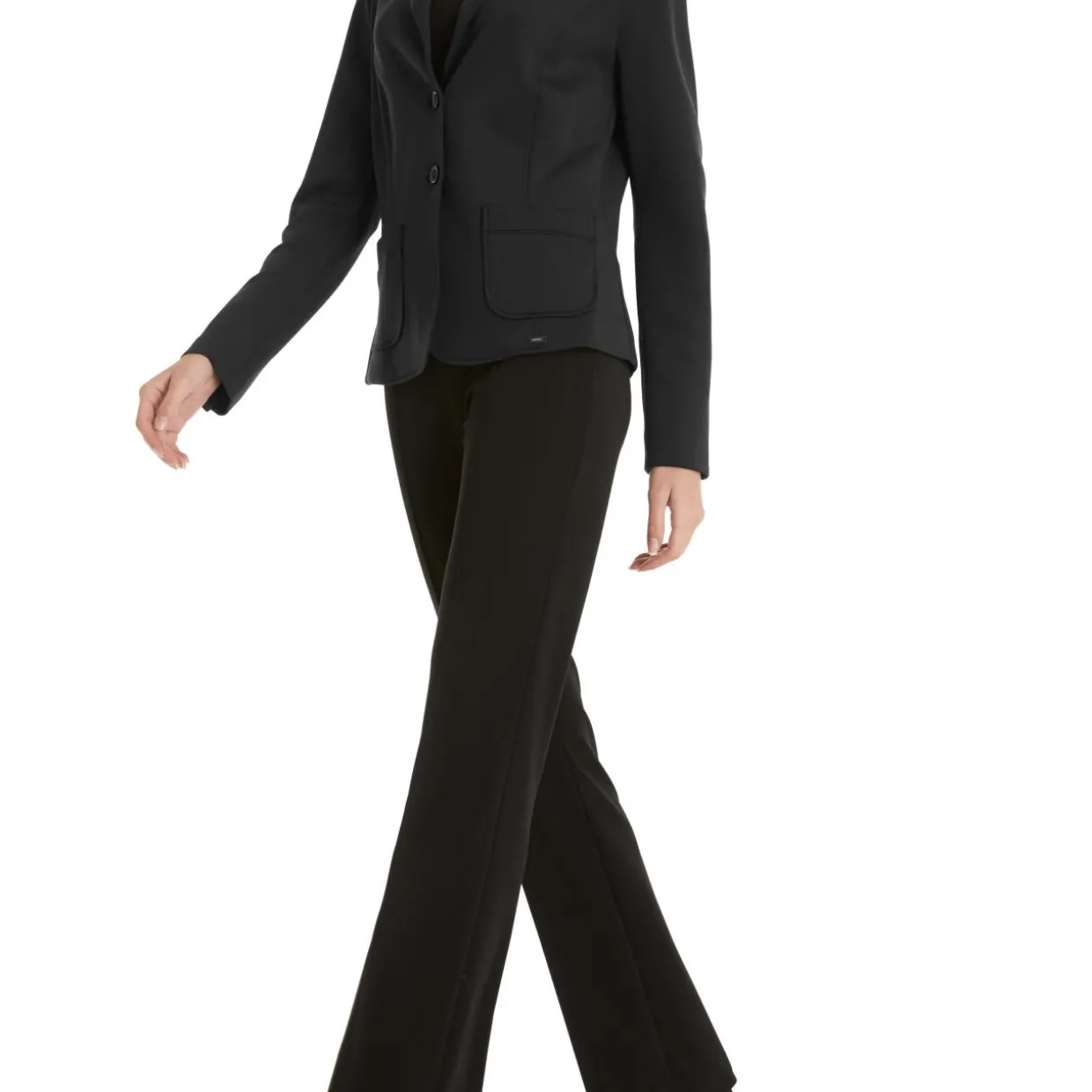 Blazer mit aufgesetzten Taschen