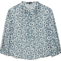 Bluse mit Blumen-Print