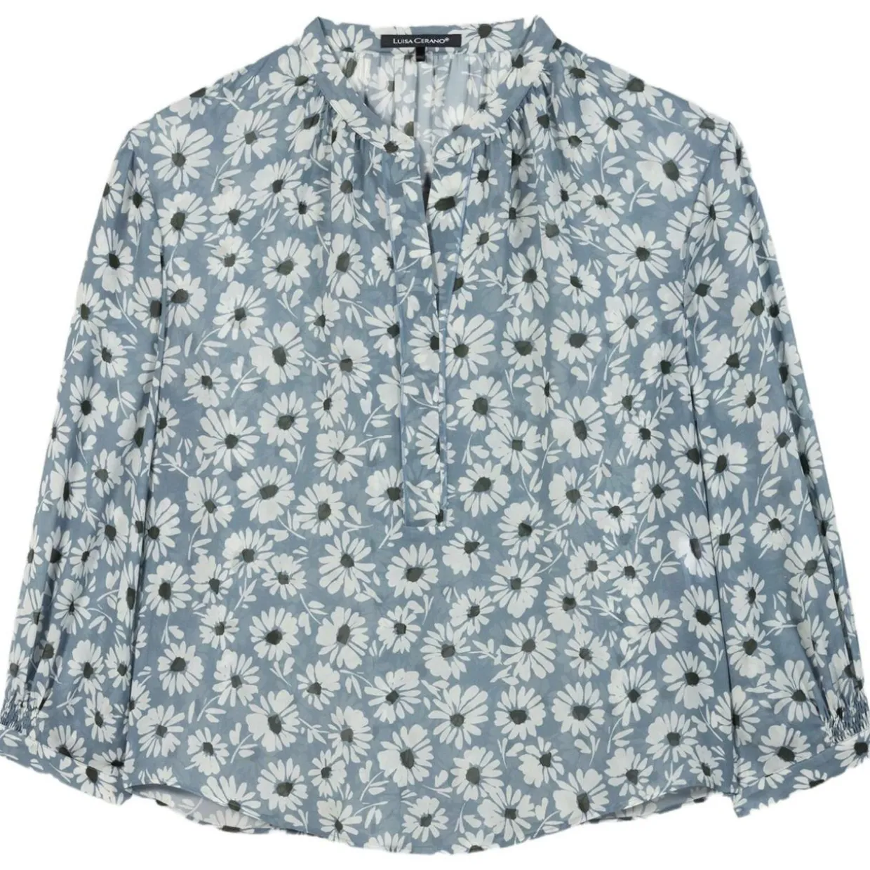Bluse mit Blumen-Print