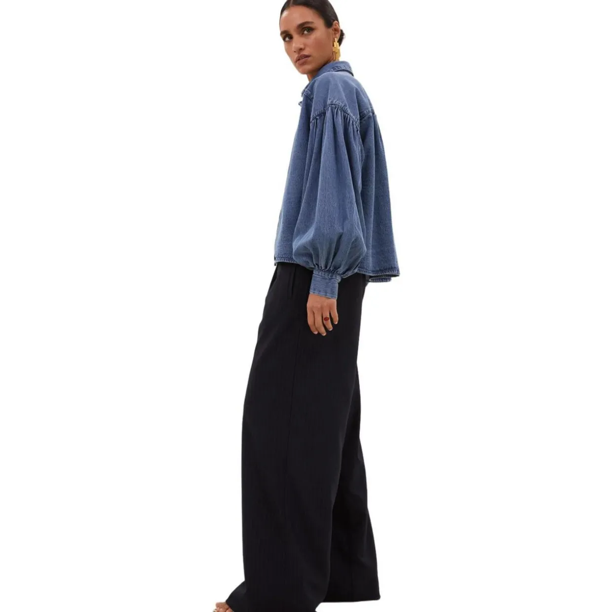 Bluse Sarah Short Denim