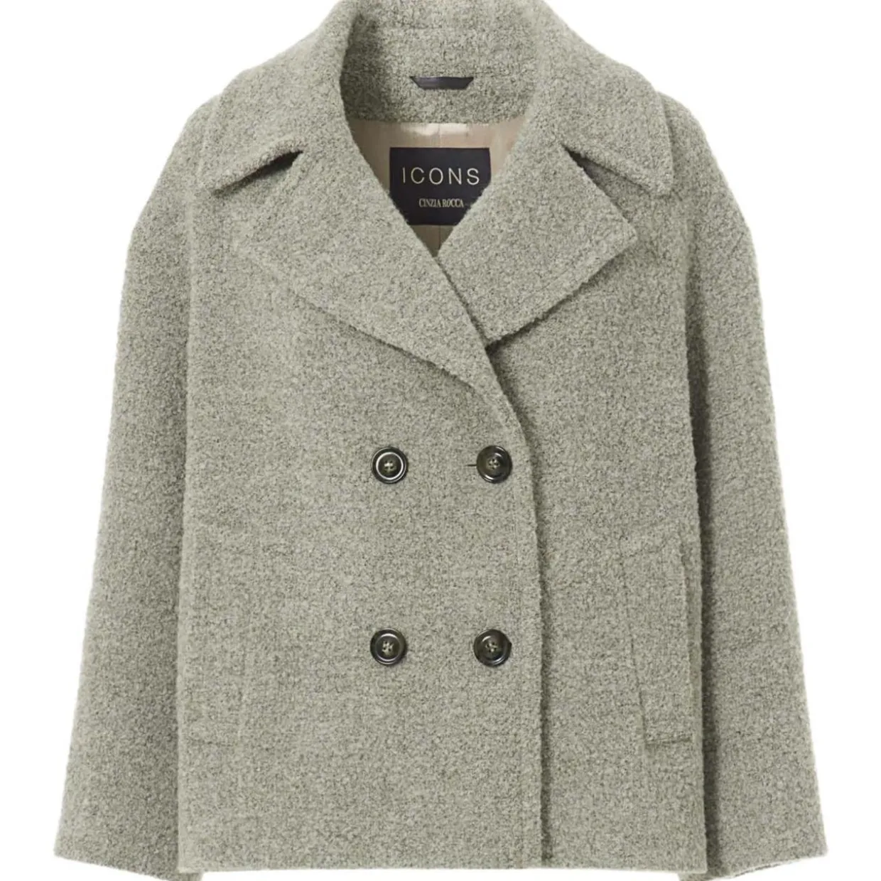 Bouclé Jacke
