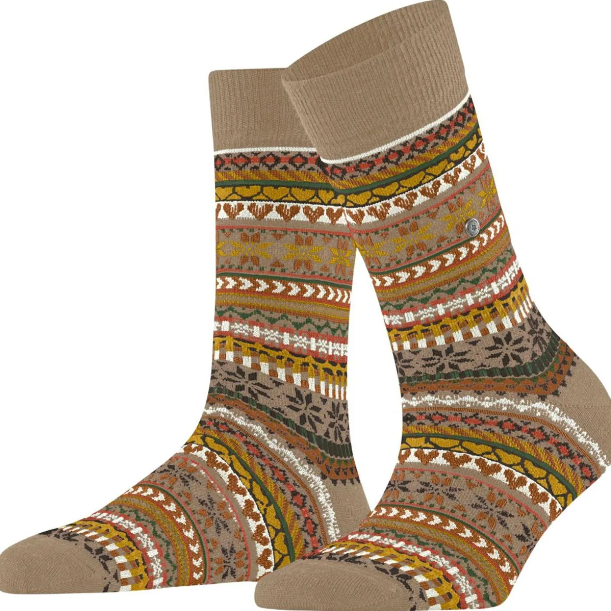 Burlington fair isle delight damen