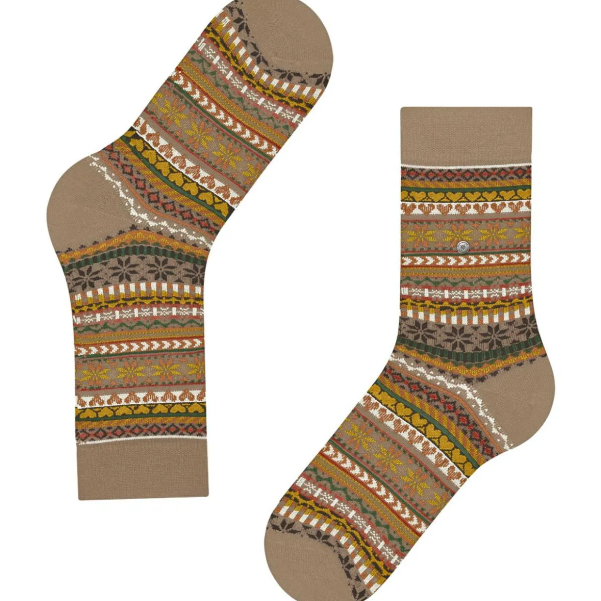 Burlington fair isle delight damen