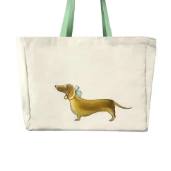 Canvas Shopper "Dackel"