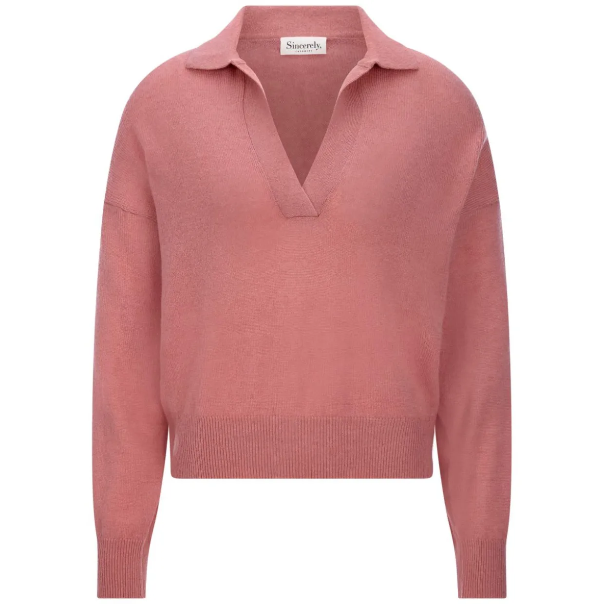 Cashmere Strickpolo