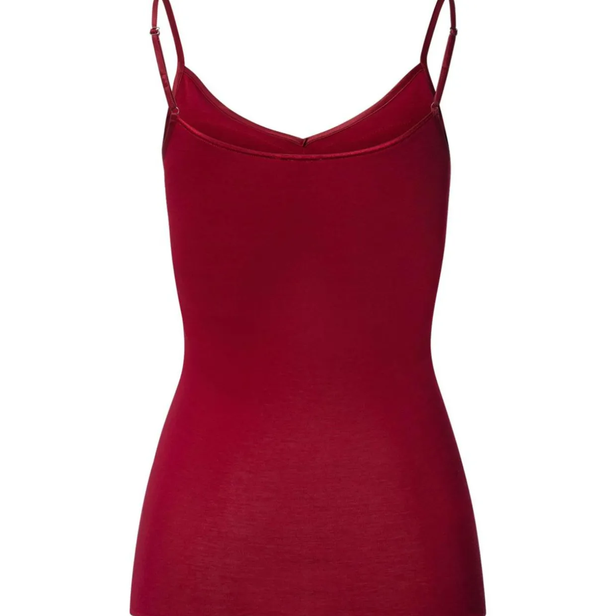 Cotton seamless Spaghetti Top Padded