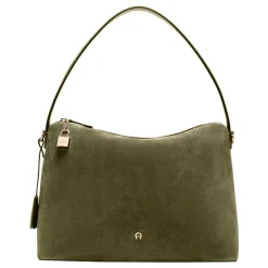 Delia Suede Beuteltasche M