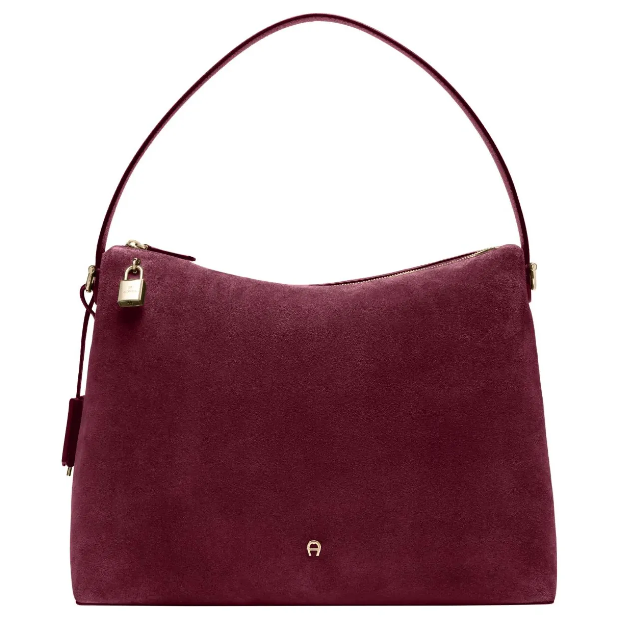 Delia Suede Beuteltasche L