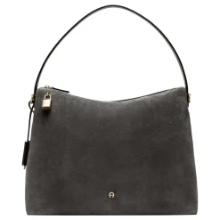 Delia Suede Beuteltasche L