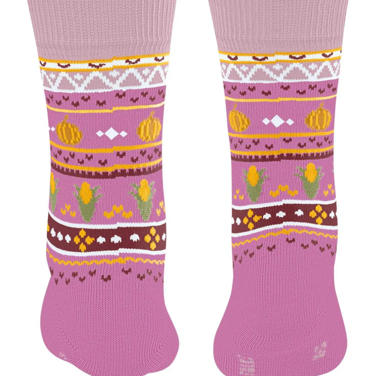 Falke pumpkin fair isle kinder