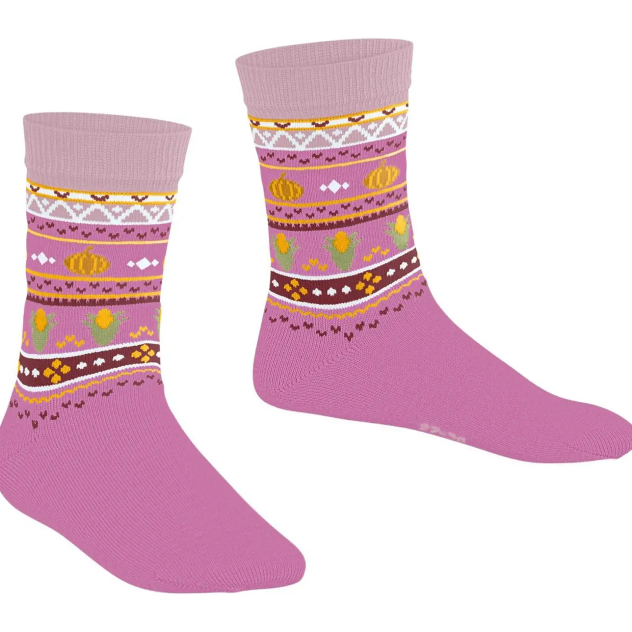Falke pumpkin fair isle kinder