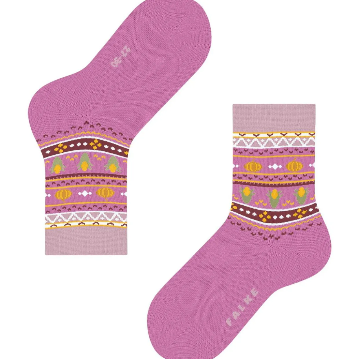 Falke pumpkin fair isle kinder
