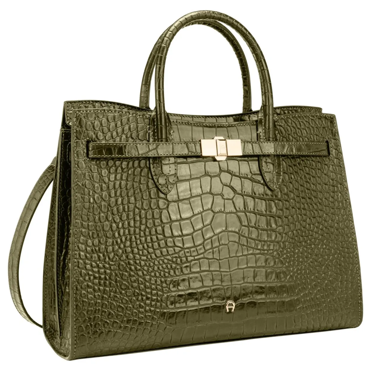 Farah Coccodrillo Handtasche L