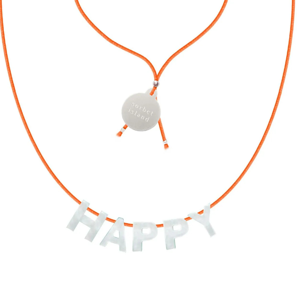 Halskette Mother of Pearl Letter