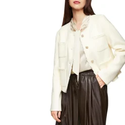 Jacke mit aufgesetzten taschen