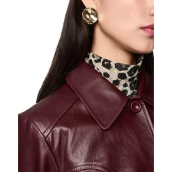 Kurze Lederjacke