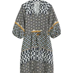 Leinenkleid flared