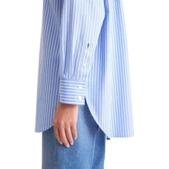 Oversized bluse aus ba