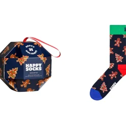 1-Pack Gingerbread Cookies Socks Gift Set
