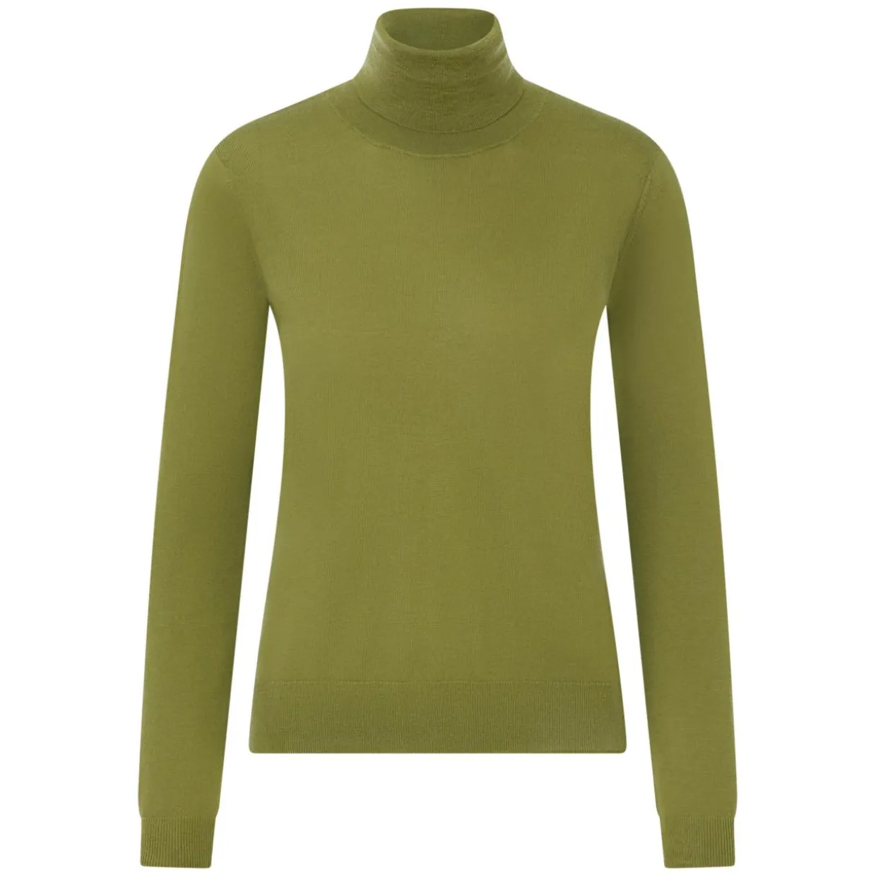 Schurwoll Rollkragenpullover