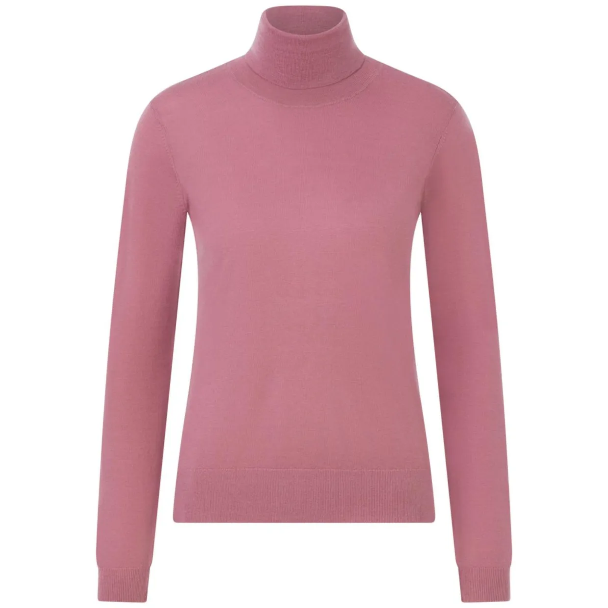 Schurwoll Rollkragenpullover
