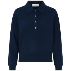 Schurwoll-Polopullover