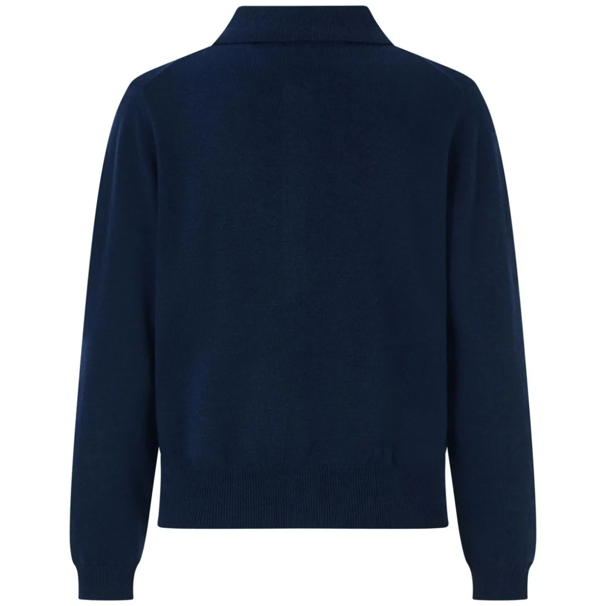 Schurwoll-Polopullover