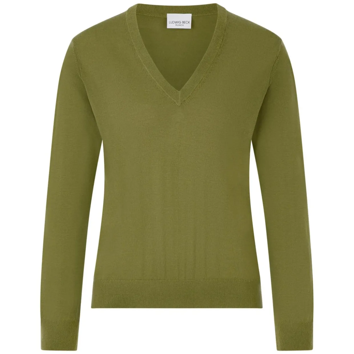 Schurwoll-Pullover