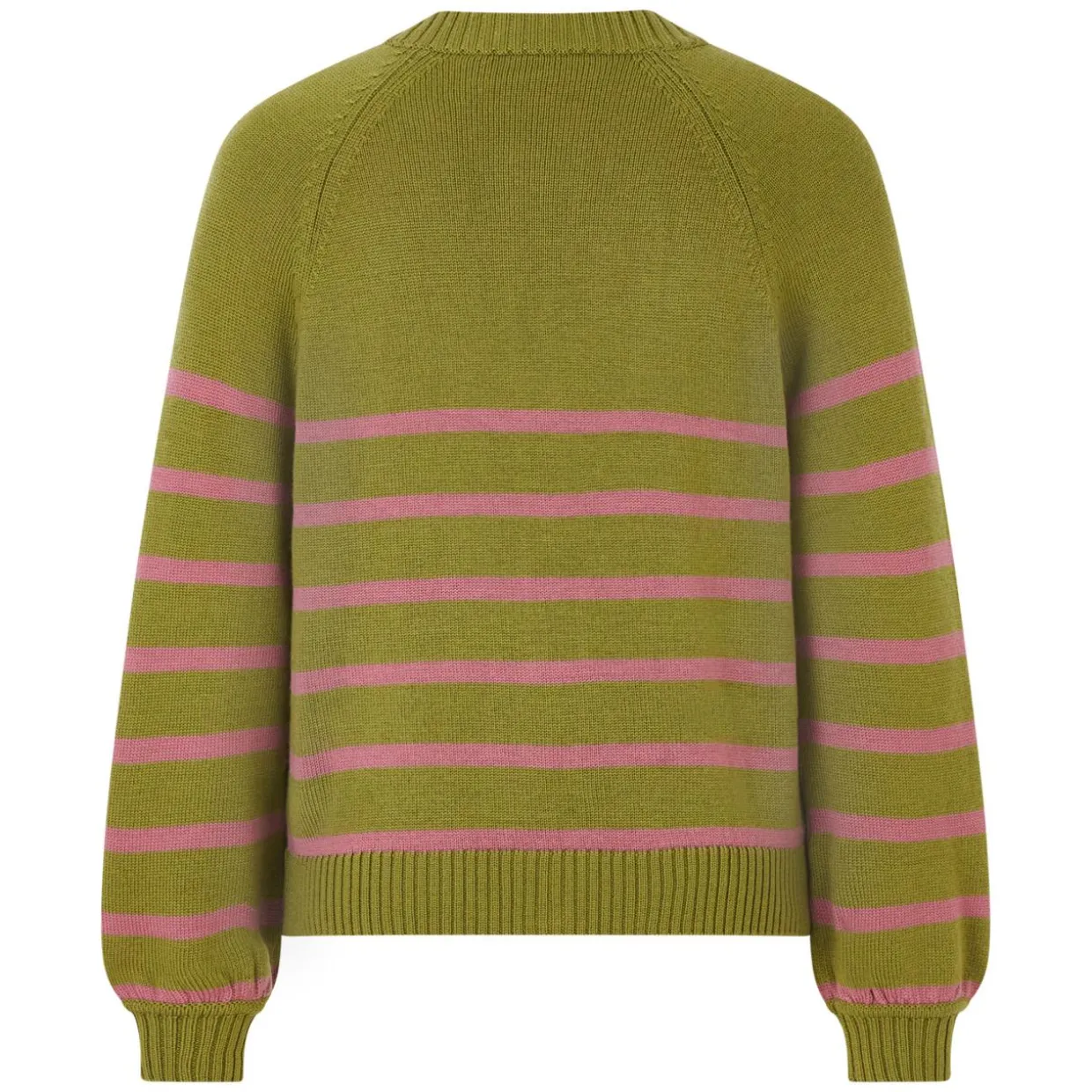 Schurwoll-Strickjacke