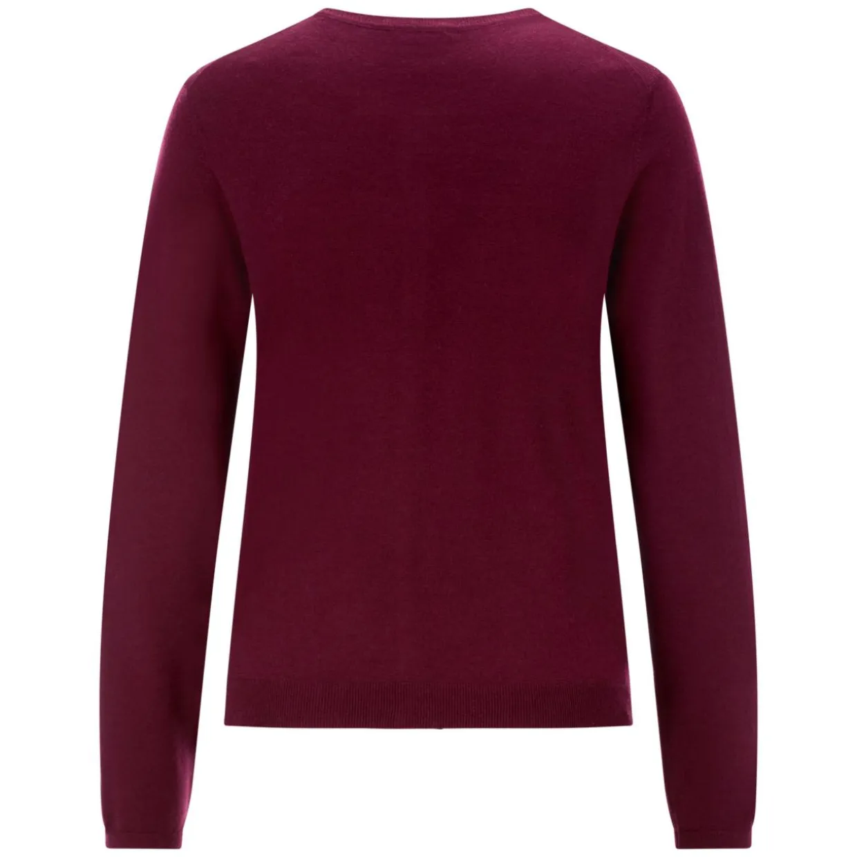 Schurwoll-Strickjacke