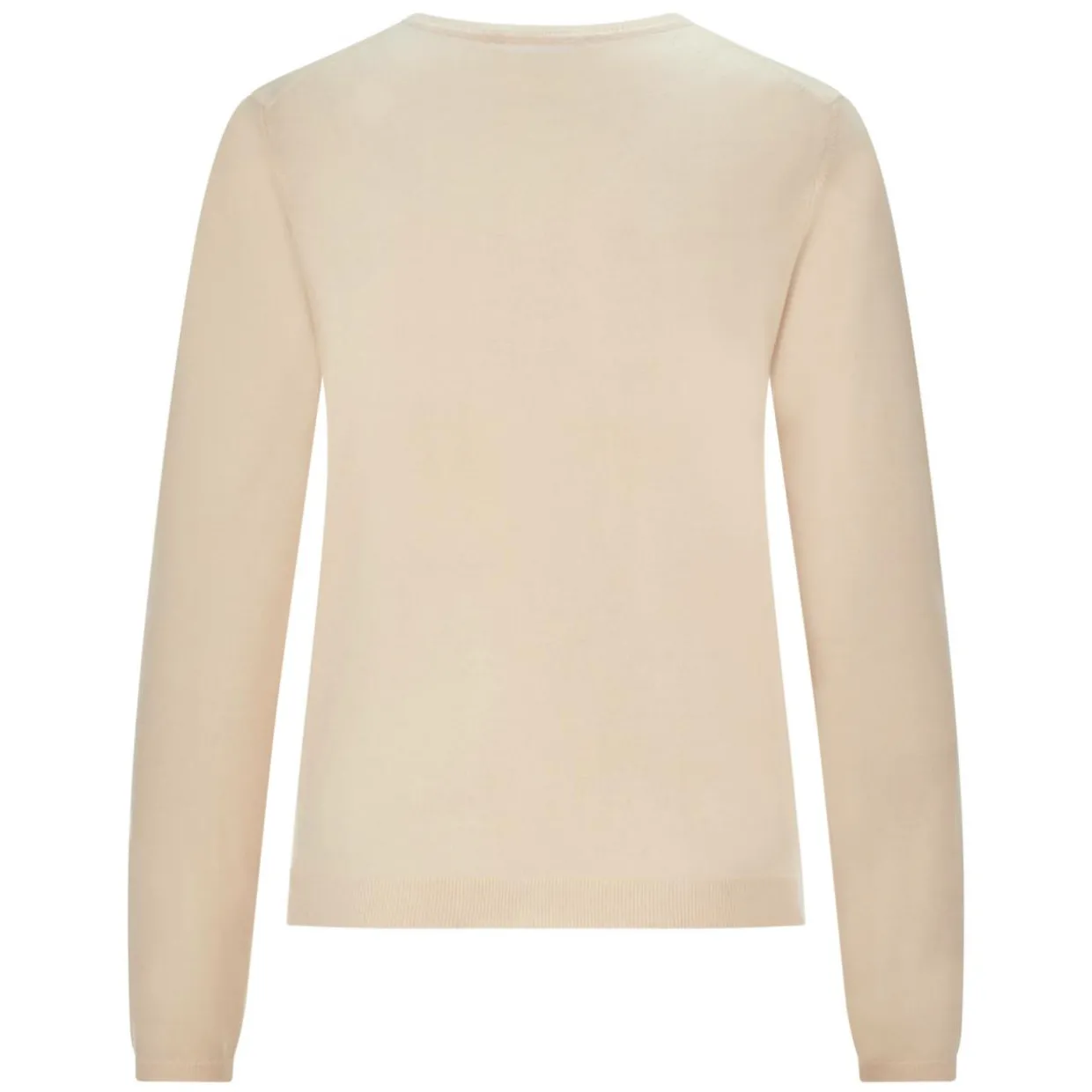 Schurwoll-Strickjacke