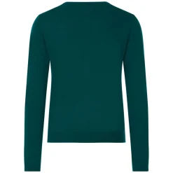 Schurwoll-Strickjacke