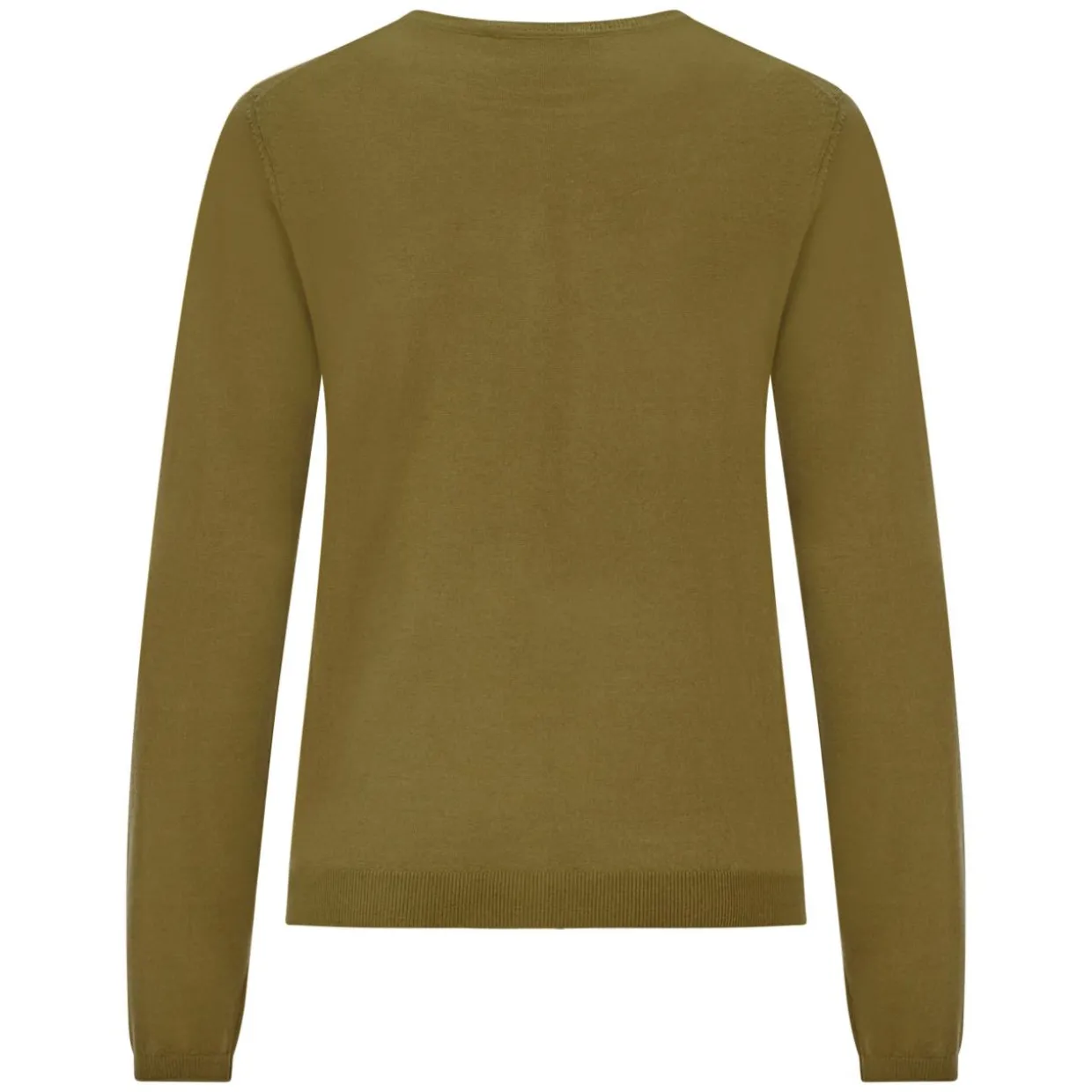 Schurwoll-Strickjacke