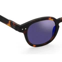Sonnenbrille #C Tortoise Mirror
