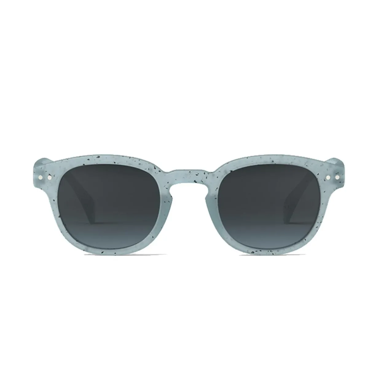 Sonnenbrille #C Washed Denim +0.00