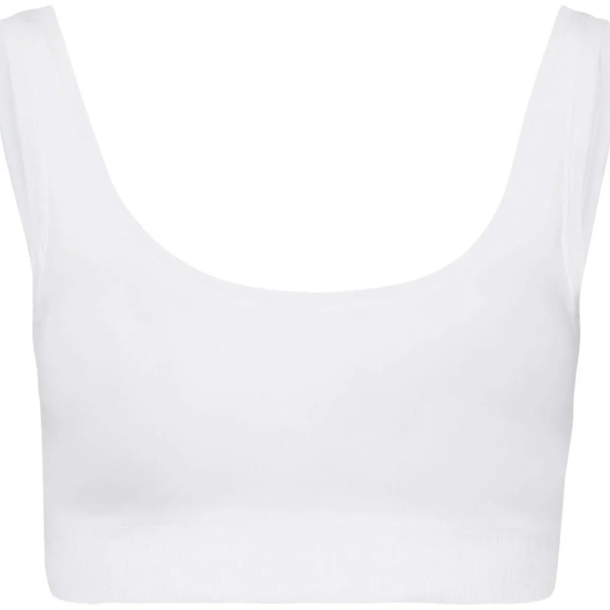 Touch Feeling Crop Top Padded