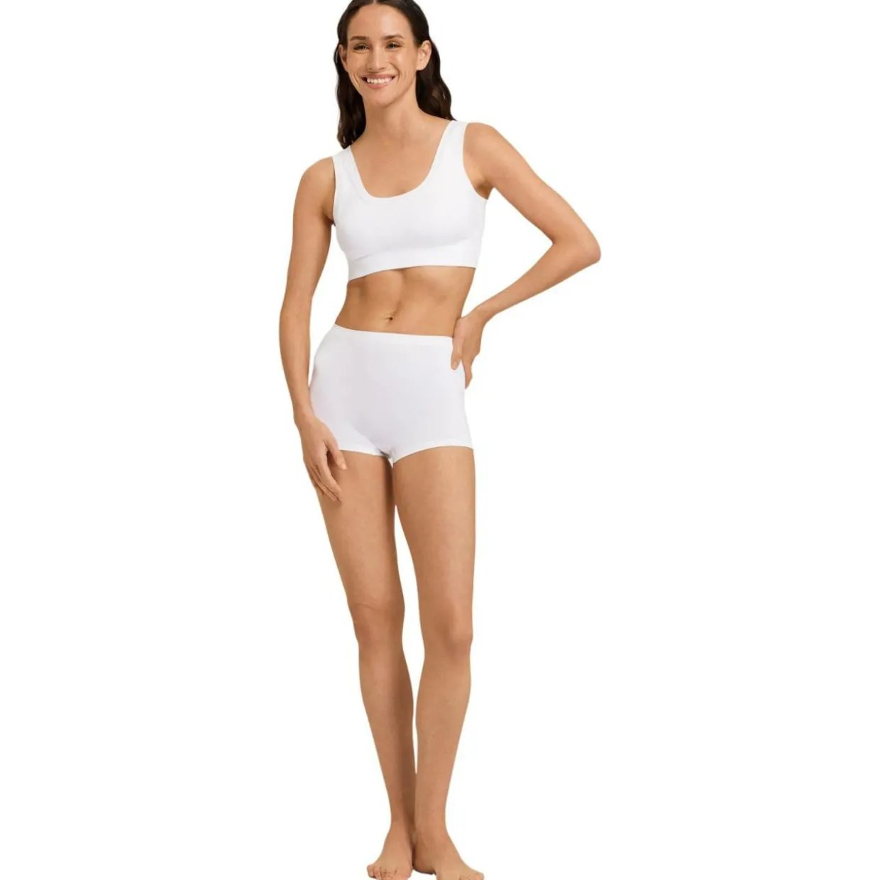 Touch Feeling Crop Top Padded