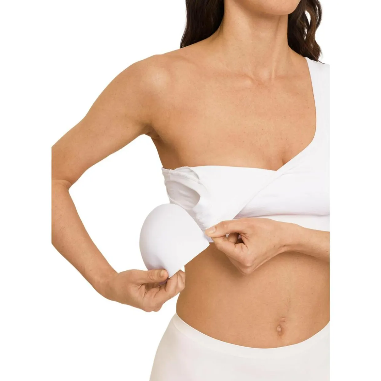 Touch Feeling Crop Top Padded