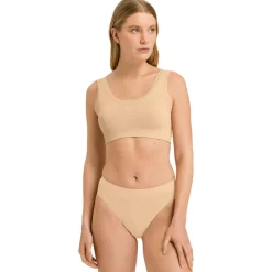 Touch Feeling Crop Top Padded
