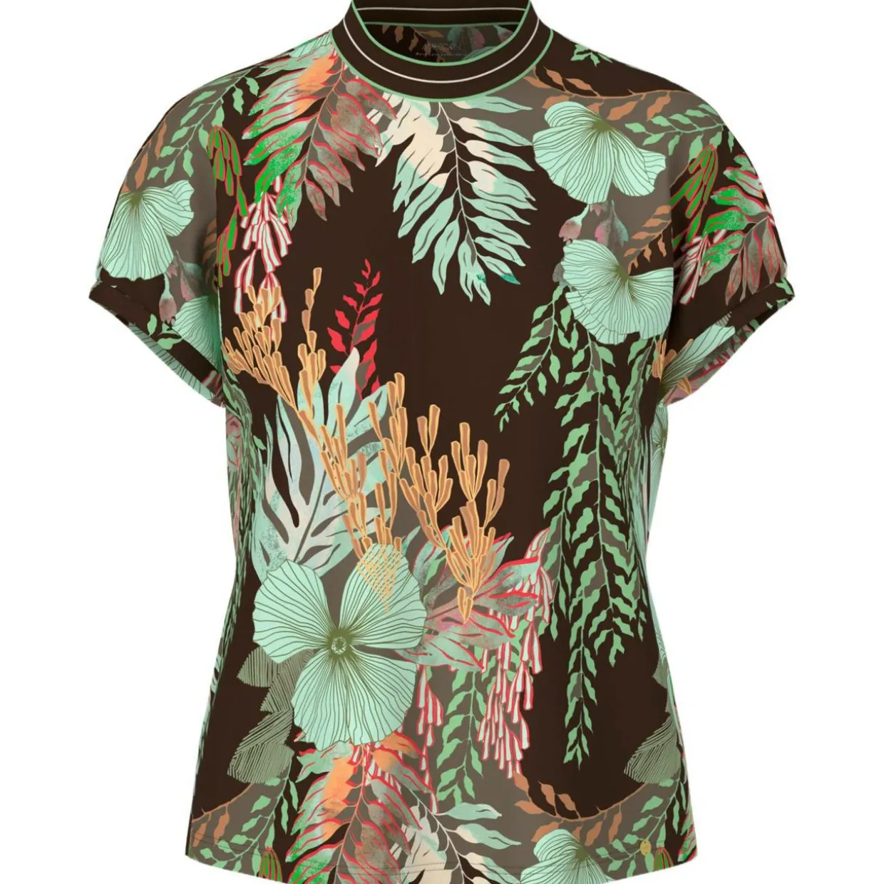 T-shirt mit floralem print