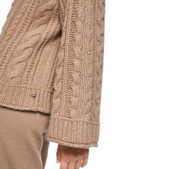 Zopfstrickpullover